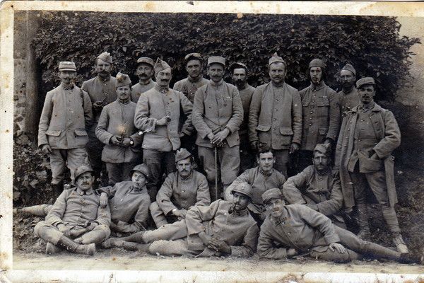 quelques cartes-photos de poilus guerre 14-18