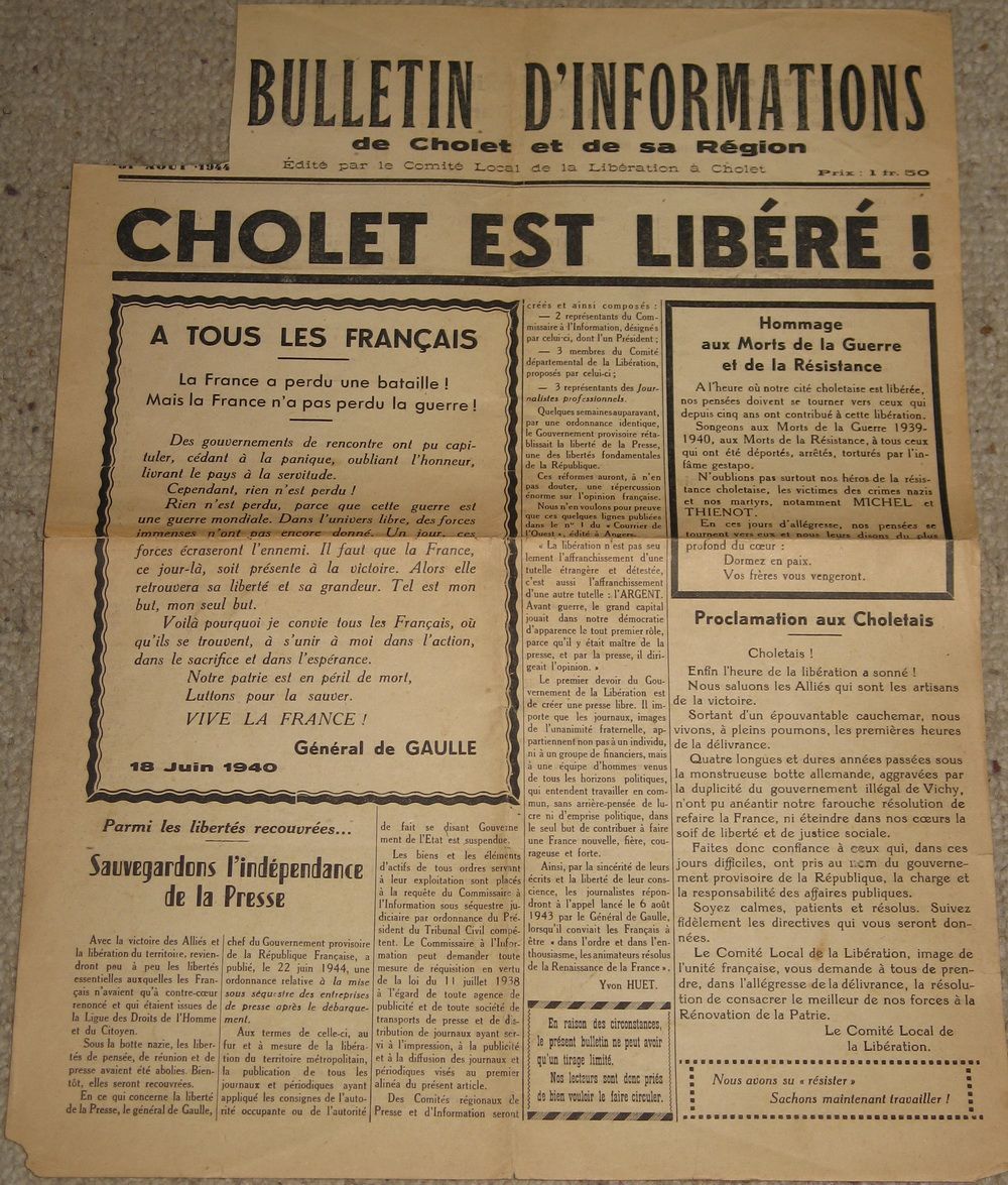 Journaux Guerre 39 45 - Page 2